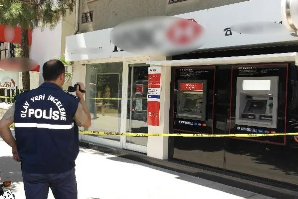 Manisa'da silahlı banka soygunu