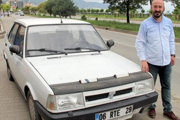 'RTE' plakalı Şahin'e 50 bin lira