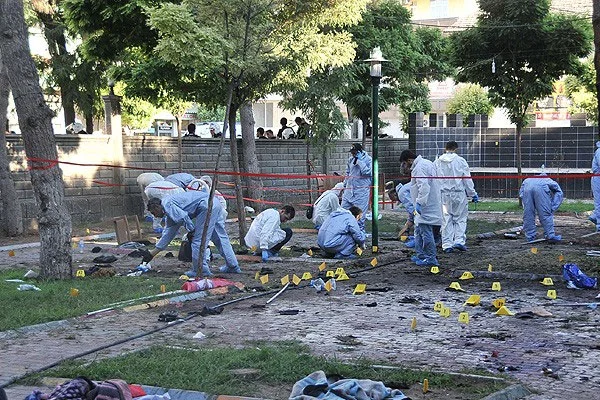 Suruç'taki deliller Ankara'ya gönderildi
