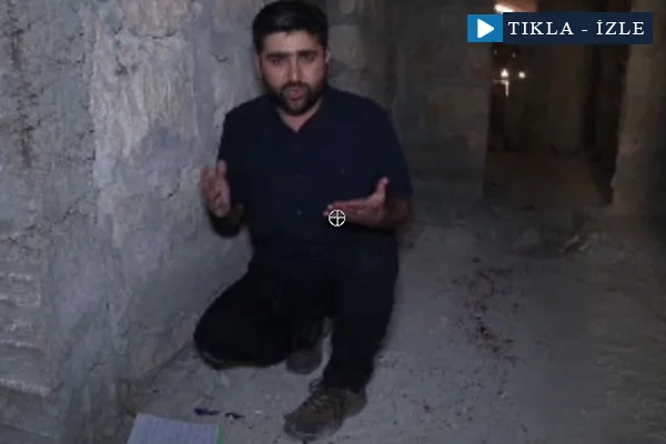 TRT ekibi çatışmaların ortasında