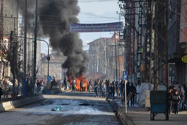 Yüksekova'da polis müdahale etti