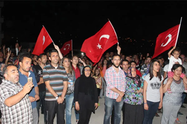 Ankara'da PKK protestosu