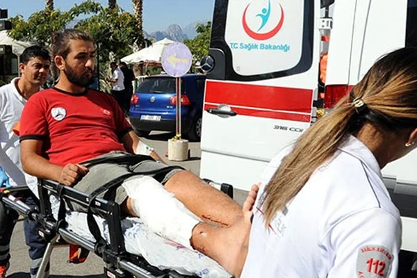 Antalya'da trafikte pompalı dehşeti