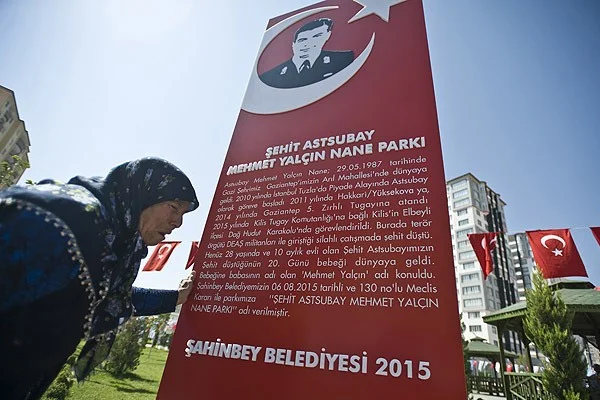 Astsubayın adı parka verildi