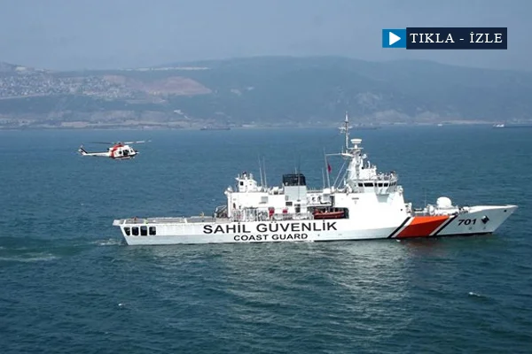 Bodrum'da kaçak teknesi battı