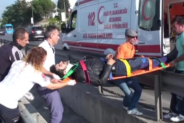 E-5'te yaralı taşıma rezaleti