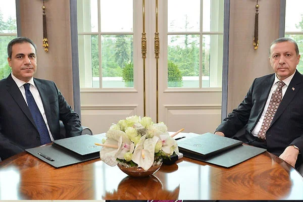 Erdoğan ile Fidan görüştü