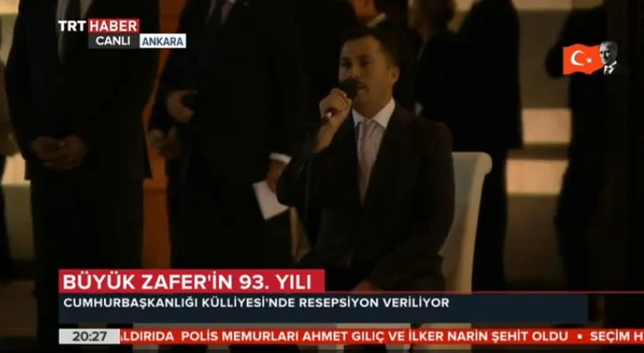 Külliye'de Kur'an tilavetiyle resepsiyon
