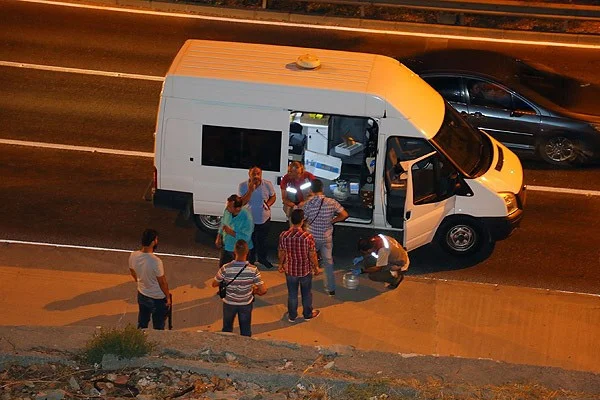 Patlamak üzere olan tüpler imha edildi