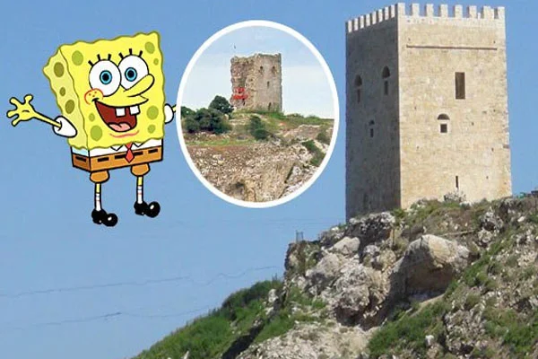 Şile Kalesi'ne 'Sünger Bob' benzetmesi
