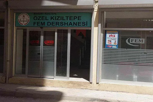 Yandı denilen dershane sağlam duruyor