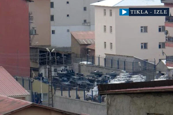 Yüksekova'da emniyet binasına roketli saldırı