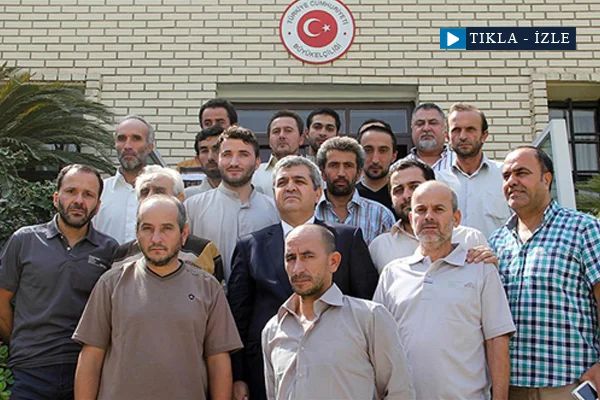 16 Türk işçi serbest bırakıldı