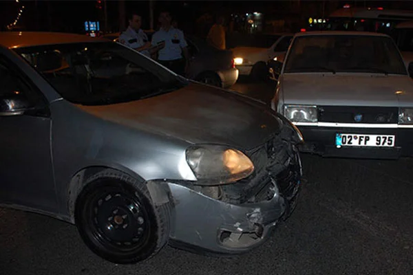 Adıyaman'da zincirleme trafik kazası