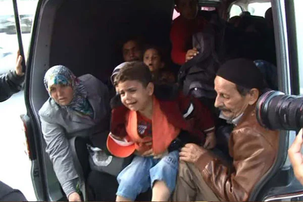 Annesi kaldı, o gözyaşları içinde gitti