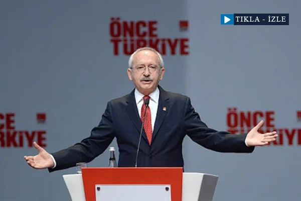 CHP seçim bildirgesini açıkladı