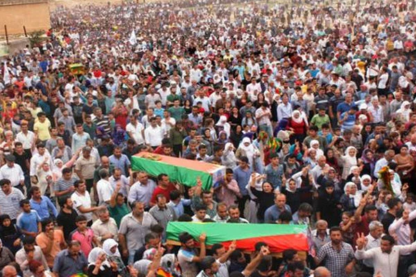 Cizre'de cenazeler toprağa verildi