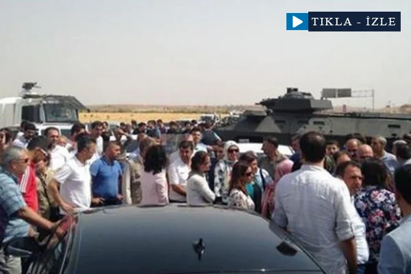 Cizre'ye giden HDP'lilere güvenlik engeli