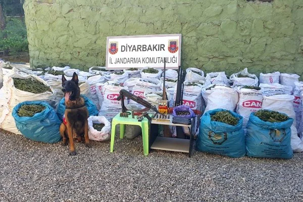 Diyarbakır'da dev uyuşturucu operasyonu