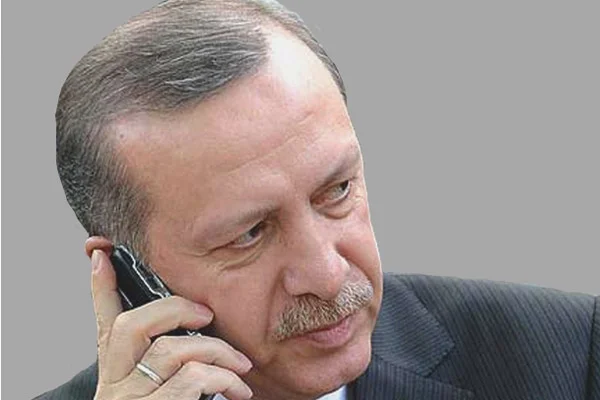 Erdoğan'dan telefon trafiği