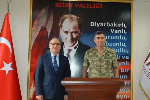 Kara Kuvvetleri Komutanı Çolak Siirt'te