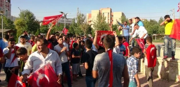 Mardin'de PKK'ya tepki