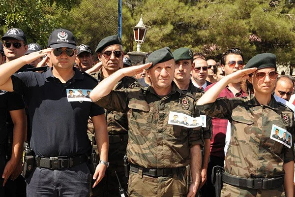 Nusaybin'de polisler için son görev