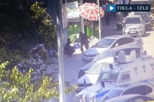 O iki PKK'lı vurulmadan hemen önce..