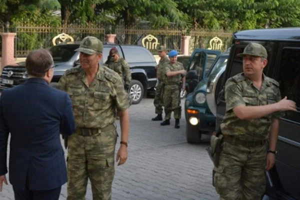 Orgeneral Salih Zeki Çolak Siirt'te