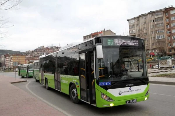 Otobüsler 7 gün ücretsiz