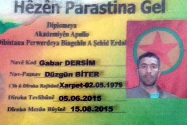 PKK'nın bölge sorumlusu yakalandı