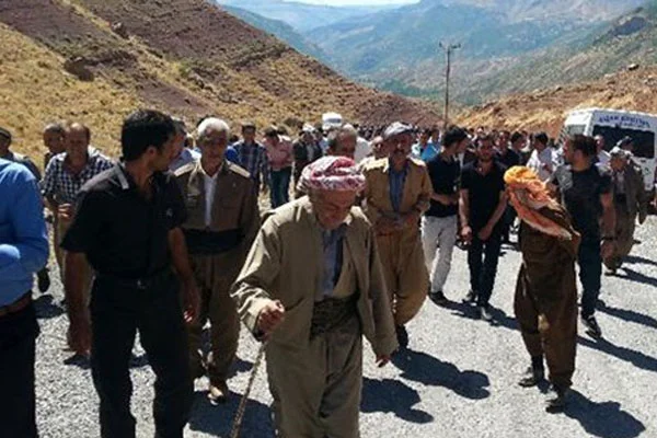 Şemdinli halkından tepki yürüyüşü