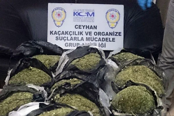 Adana'da esrar ele geçirildi