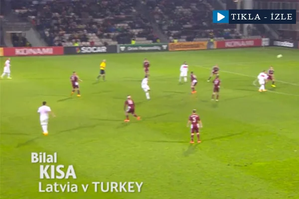 Bilal'in golü UEFA listesinde