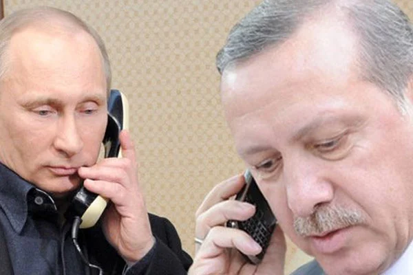 Cumhurbaşkanı Erdoğan Putin ile görüştü
