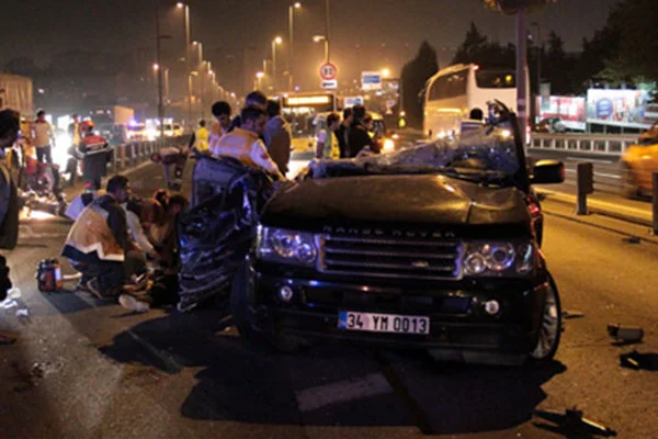 E-5'te makas felaketle sonuçlandı!