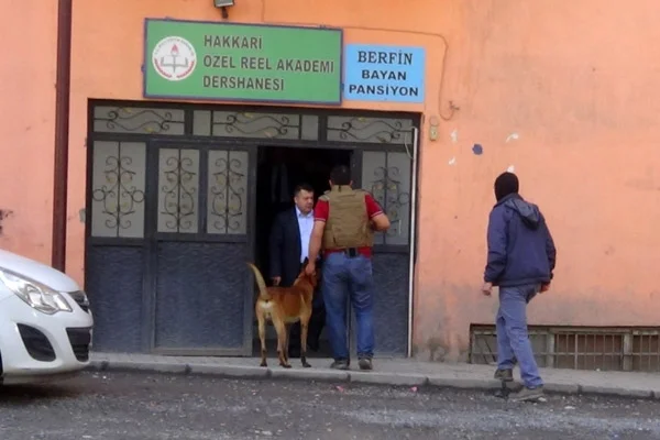 Hakkari'de dersanede bomba alarmı