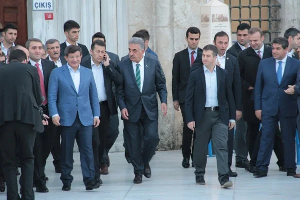 Sabah namazında Eyüp Sultan'daydı