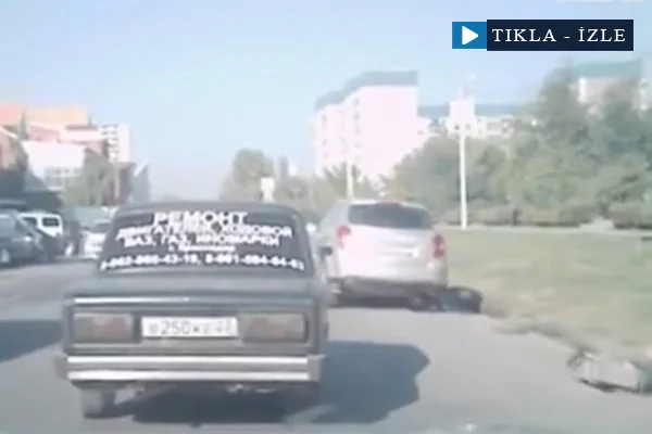 Şaşkın bisikletlinin hazin sonu