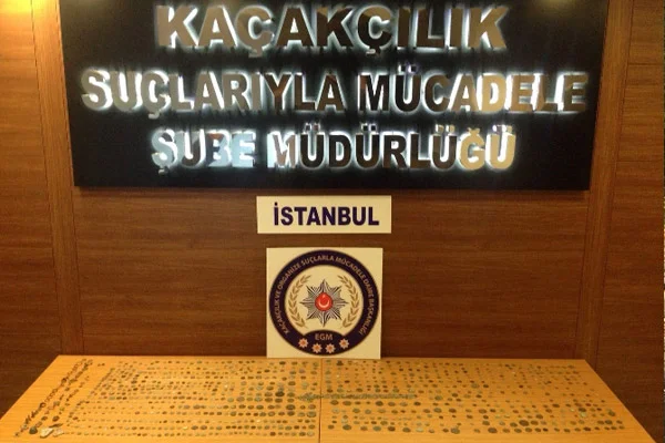 Şişli'de tarihi eser operasyonu