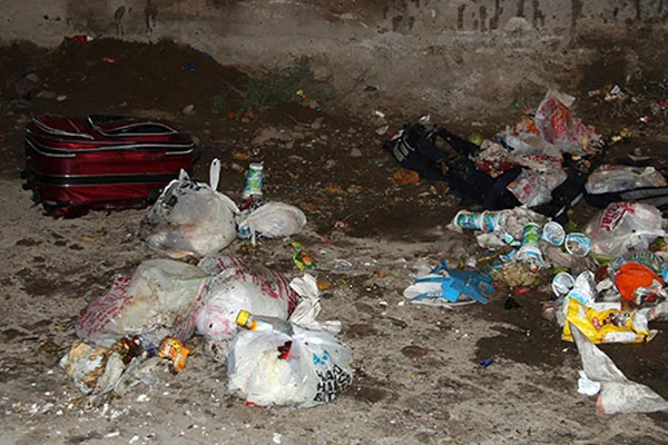Şüpheli valizler polisi alarma geçirdi