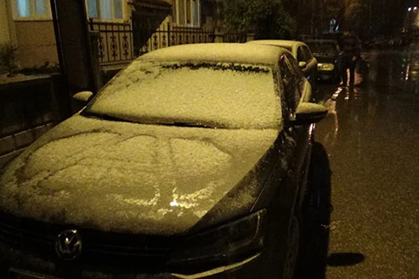 Kütahya'da kar sürprizi
