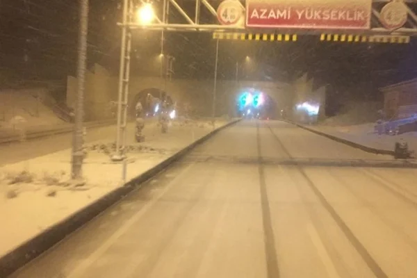 Malatya'da kar yağışı başladı
