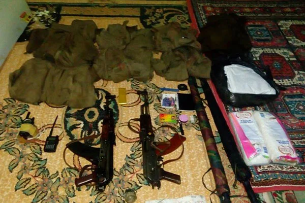 PKK mühimmatı camiye gizlemiş