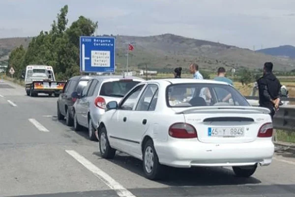 Aliağa'da zincirleme kaza