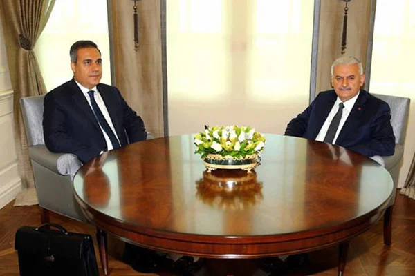 Başbakan Yıldırım Hakan Fidan ile görüştü