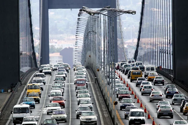 İstanbul'da tatil trafiği