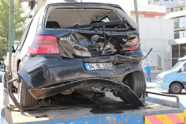 Ankara'da zincirleme kaza: 3 yaralı