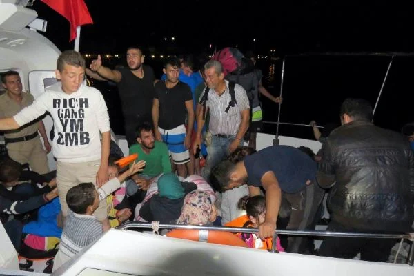 Çanakkale'de 29 göçmen yakalandı