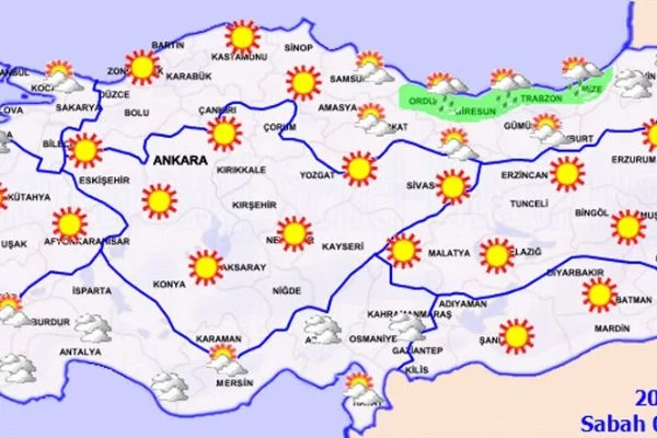 Yurtta hava durumu